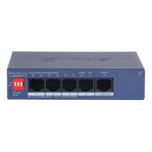 Komutatorius, DAHUA, DH-CS4005-4ET1GT-36, Komutatoriaus sluoksnis L2, 4xRJ-45 prievadai, RJ-45 prievadų tipas: greitasis Komutatorius, DAHUA, DH-CS4005-4ET1GT-36, Komutatoriaus sluoksnis L2, 4xRJ-45 prievadai, RJ-45 prievadų tipas: greitasis