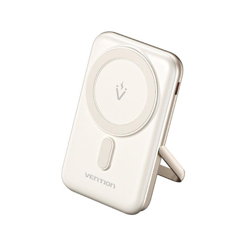 Išorinė baterija WRL 10000MAH 20W / Magnetinė balta FHNW0 VENTION