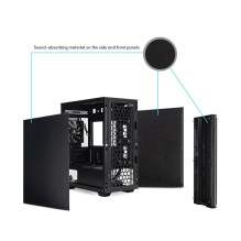 Dėklas, CHIEFTEC, Pro mini, MidiTower, MicroATX, MiniITX, juoda spalva, AZ-01B-OP Dėklas, CHIEFTEC, Pro mini, MidiTower, MicroATX, MiniITX, juoda spalva, AZ-01B-OP