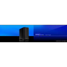 Case, CHIEFTEC, Pro mini, MidiTower, MicroATX, MiniITX, Colour Black, AZ-01B-OP