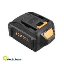 WORX WA3557 elektrinio įrankio akumuliatorius, 18 V, 4 Ah, ličio jonų