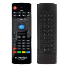 Universal TV remote control with QWERTY keyboard, Superior 2in1