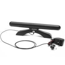 FM radio antenna with...