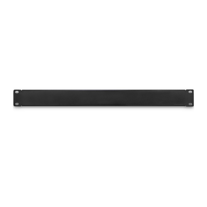 1U Blank steel panel for 19" switch cabinet, QOLTEC