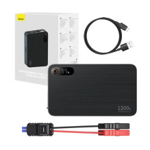 Automobilio užvedimo laidas Baseus Black Super Energy Pro+ 1200A