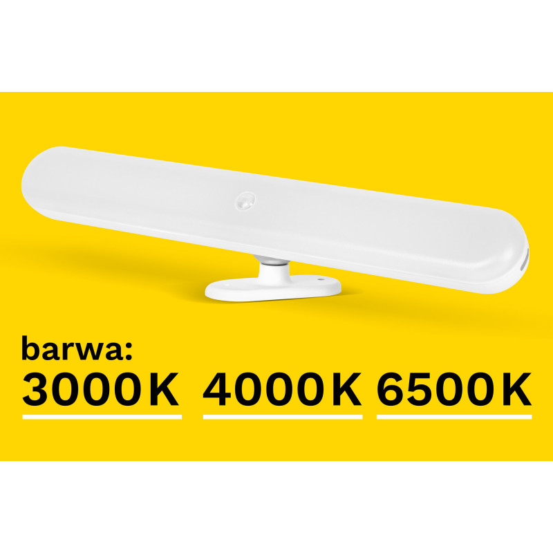 Pasukama LED lempa su judesio jutikliu, 92 šviesos diodai, 90 lm, 3 spalvos, USB įkrovimas, 800 mAh baterija