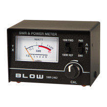 SWR reflectometer, SWR and power meter, CB radio antenna matching, standing wave coefficient
