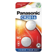CR2016 batteries Panasonic lithium in a pack of 2 pcs.