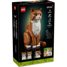 LEGO IDEAS 21376 Orange Cat