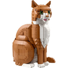 LEGO IDEAS 21376 Orange Cat