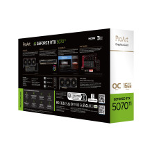 Vaizdo plokštė, ASUS, NVIDIA, GeForce RTX 5070 Ti, 16 GB, GDDR7, 256 bitų, PCI Express 5.0, aktyvi, PROART-RTX5070TI-O16