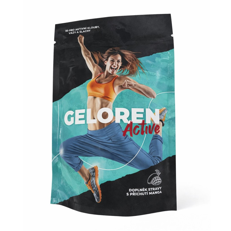 GELOREN Active Mango - gummies for humans for joints with collagen and vitamin c - 3 pcs