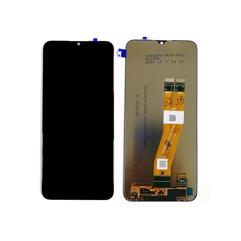 Ekranas Samsung A025G A02s 2020 su lietimui jautriu stikliuku juodas ORG