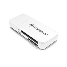 ATMINTINĖS SKAITYTUVAS FLASH USB3.1 / BALTAS TS-RDF5W TRANSCEND