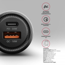 MOBILE CHARGER CAR USB 2PORT / 48W PWC-PQ48 AXAGON