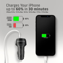 MOBILE CHARGER CAR USB 2PORT / 48W PWC-PQ48 AXAGON