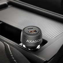 AUTOMOBILINIS ĮKROVIKLIS USB 2 PRIEVADŲ / 48W PWC-PQ48 AXAGON