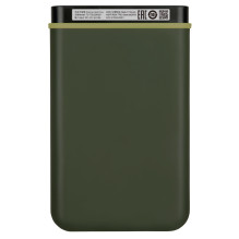 External HDD, TRANSCEND, StoreJet, 1TB, USB 3.1, Colour Green, TS1TSJ25M3G