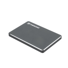 Išorinis HDD, TRANSCEND, StoreJet, 1TB, USB 3.1, spalva geležies pilka, TS1TSJ25C3N