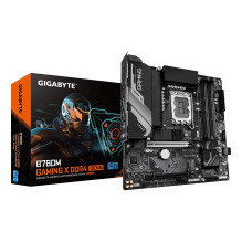 Mainboard, GIGABYTE, Intel B760, LGA 1700, micro ATX, RAM DDR4-SDRAM, 4xSlots, 2xNumber of M.2 (M) slots, B760MGXDDR4GEN