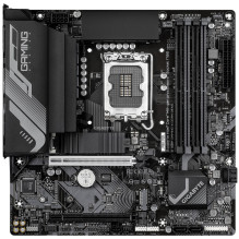 Pagrindinė plokštė, GIGABYTE, Intel B760, LGA 1700, micro ATX, RAM DDR4-SDRAM, 4 lizdai, 2 M.2 (M) lizdų skaičius, B760M