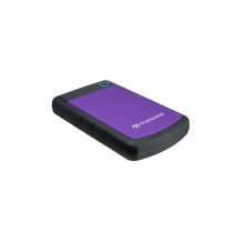 Išorinis HDD, TRANSCEND, StoreJet, 4TB, USB 3.0, violetinė spalva, TS4TSJ25H3P