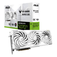 Vaizdo plokštė, ASUS, NVIDIA, GeForce RTX 5070 Ti, 16 GB, GDDR7, 256 bitų, PCI Express 5.0, aktyvus, RTX5070TI-O16G-WHIT