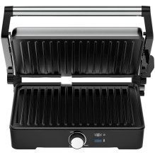 AENO Electric Grill EG2: 2000W, Temperature regulation, Max opening angle -180°, Plate size 290*234mm
