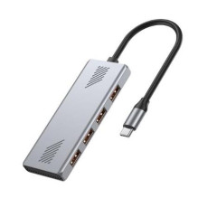 I / O HUB USB-C 4PORT / UHB-CM-U310-A4-01 GEMBIRD I / O HUB USB-C 4PORT / UHB-CM-U310-A4-01 GEMBIRD