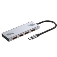 Įvesties / išvesties šakotuvas USB-C 4 prievadų / UHB-CM-U310-A4-01 GEMBIRD