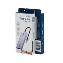 Įvesties / išvesties šakotuvas USB-C 4 prievadų / UHB-CM-U310-A4-01 GEMBIRD