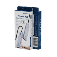 Įvesties / išvesties šakotuvas USB-C 4 prievadų / UHB-CM-U310-A2C2-01 GEMBIRD Įvesties / išvesties šakotuvas USB-C 4 prievadų / UHB-CM-U310-A2C2-01 GEMBIRD