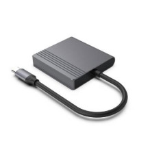 I / O ADAPTER USB-C TO HDMI / DP / A-CM-HDMIFDPF-01 GEMBIRD