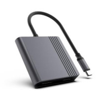 I / O ADAPTER USB-C TO HDMI / DP / A-CM-HDMIFDPF-01 GEMBIRD
