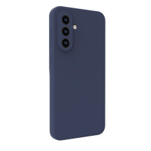 Evelatus Samsung Galaxy A57 Premium Magnetic Soft Touch Silicone Case Midnight Blue