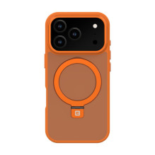 Evelatus Apple iPhone 17 Pro Shield Case With MagSafe &amp; Stand Matte Orange