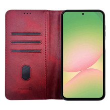 Evelatus Samsung Galaxy A57 Book Case Folio Red