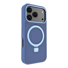 Evelatus Apple iPhone 17 Pro Shield Case With MagSafe &amp; Stand Matte Blue