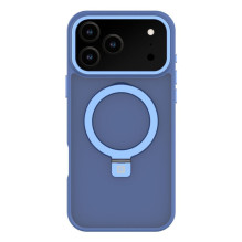 Evelatus Apple iPhone 17 Pro Max Shield Case With MagSafe &amp; Stand Matte Blue