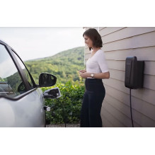 EVCS Hager witty one 11kW 3f RFID Bluetooth charging station with 6.5m T2 cable