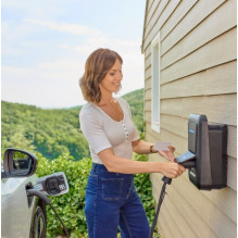 EVCS Hager witty one 11kW 3f RFID Bluetooth charging station with T2 socket EVCS Hager witty one 11kW 3f RFID Bluetooth charging station with T2 socket