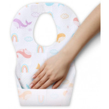 BabyOno 878 vienkartiniai seilinukai, 10 vnt. BabyOno 878 vienkartiniai seilinukai, 10 vnt.