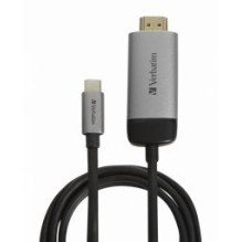Verbatim USB-C Male - HDMI Male 1.5m 4K