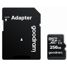 Memory card Goodram M1AA 256GB MicroSDXC + Adapter