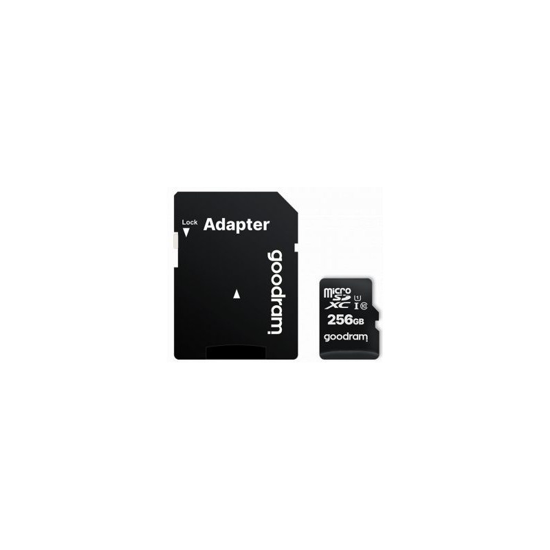 Memory card Goodram M1AA 256GB MicroSDXC + Adapter