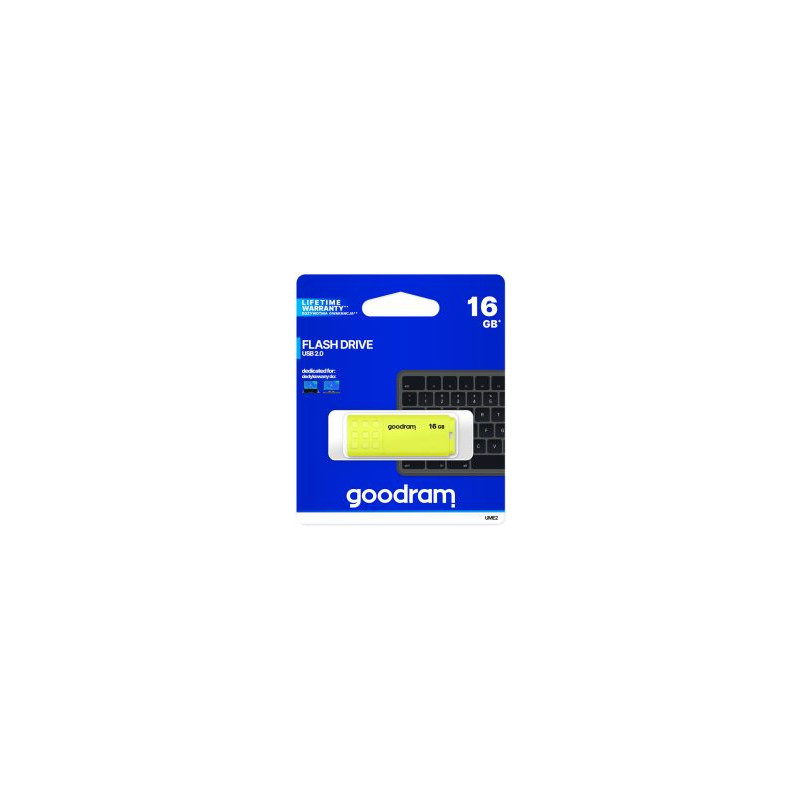 Goodram UME2 USB 2.0 16GB Yellow