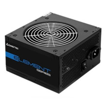 Power Supply, CHIEFTEC, 500 Watts, Efficiency 80 PLUS BRONZE, PFC Active, ELP-500S