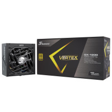 Maitinimo šaltinis, SEASONIC, VERTEX GX, 1200 vatų, efektyvumas 80 PLUS GOLD, MTBF 100 000 valandų, VERTEXGX-1200
