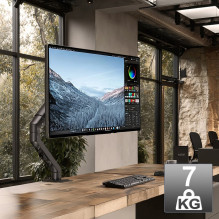 Maclean MC-906 Monitor Mount Holder Desk Table Mount 17" - 27" Adjustable Rotatable VESA 7 kg Maclean MC-906 Monitor Mount Holder Desk Table Mount 17" - 27" Adjustable Rotatable VESA 7 kg