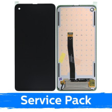 Screen for Samsung G715 Xcover Pro black (Service Pack)